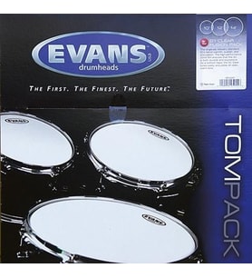 Evans ETPG1CLRF G1 Clear Tom Deri Seti (Fusion - 10-12-14)