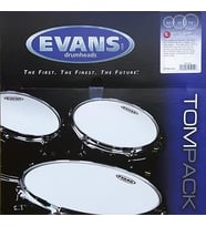 Evans ETPG1CLRF G1 Clear Tom Deri Seti (Fusion - 10-12-14)