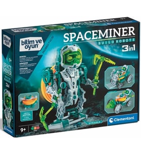 Clementoni 64089 Robotik Laboratuvarı Space Miner (Çok Renkli)