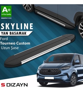 S-Dizayn Ford Tourneo Custom 2 Skyline Krom Yan Basamak 263 Cm 2023 Üzeri A+ Kalite