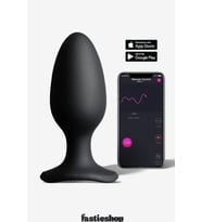 Lovense HUSH 2  Plug 15 cm (Siyah)