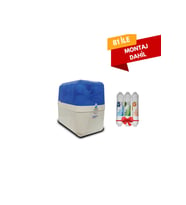 Pera Water Radyan 6 aşama Canlı Su Hidrojen+mineral+alkali Antibakteriyel  Su Arıtma Cihazı Pompasız