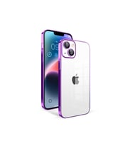 Apple iPhone 14 Plus Uyumlu Kılıf Kamera Korumalı Renkli Çerçeveli Zore Garaj Kapak