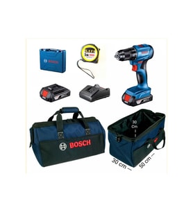 Gsb 185 Li Darbeli Matkap Vidalama Seti Çift Batarya ve Çanta ile
