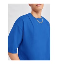 Erkek Bisiklet Yaka %100 Pamuk T-Shirt