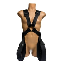 Fantezi Fetish Kucak Askısı (Siyah)