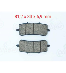 CF NK 150-250 ÖN FREN DİSK BALATASI ABS