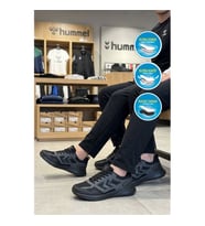Hummel 900895 Hml Rush II Siyah-Siyah Unisex Spor Ayakkabı