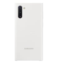 Galaxy Note 10 ile Uyumlu Silikon Kılıf Beyaz EF-PN970TWEGWW