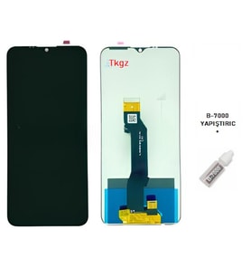 Tkgz - Omix X5 Uyumlu Lcd Ekran Dokunmatik Servis Lcd + B-7000