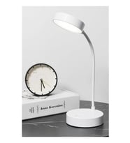 Şarjlı Dokunmatik 3 Kademe 20 LED Çalışma ve Okuma Lambası (Krem)