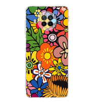 PrintiFy Xiaomi Mi 10T Lite ile Uyumlu Retro Color 2  Kamera Korumalı Şeffaf  Kılıf