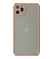 Mey İthalat® iPhone 12 Pro Max Kılıf Montreal Silikon Kapak - Pembe