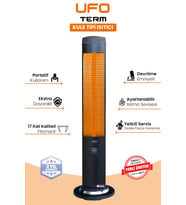 Ufo Term Kt 23 2300W Isıtıcı (Siyah)