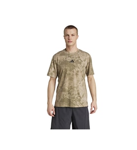 adidas Power Aop Tee Erkek Antrenman Tişörtü JX6286 Beyaz
