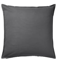 IKEA GURLI koyu gri 50x50 cm kırlent kılıfı