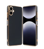 Newface Samsung Galaxy A06 Kılıf Volet Silikon - Siyah