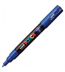 UNİ POSCA SU BAZLI POSTER MARKER 0.7 MAVİ PC-1M
