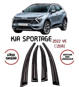 Kia Sportage Cam Rüzgarlığı 4-lü 2022 Ve Üzeri Takım