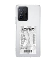 Xiaomi Mi 11T - 11T Pro Uyumlu Eminem Tasarımlı Şeffaf Telefon Kılıfı