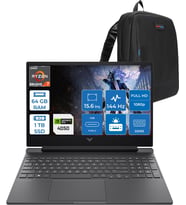 Hp Victus 15-FB3706NT Amd Ryzen 7 8845HS 64GB Ddr5 1tb SSD 6GB/RTX4050/75W 15.6" Fhd IPS 144Hz Freedos Taşınabilir Bilgisayar B9KM3EAF22 + Zettaçanta