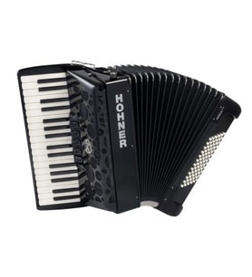 Hohner A38621 Amica Forte III 72 Optisound Akordiyon (Siyah)