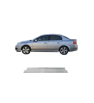 Opel Vectra C Krom Cam Çıtası 2004 Üzeri 4Prç Paslanmaz Çelik
