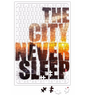 The City Never Sleep Puzzle 240 Parça Yapboz