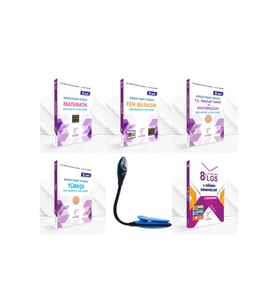 Karekök Yayınları 8 Sınıf Konu Anlatımı Ve LGS De Çözülmesi Süper 3 Lü Deneme + Kitap Okuma Işığı Hediye (Çok Renkli)