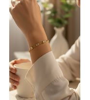 Xuping Gold Baget Taşlı Tasarım Bileklik - 26xpb03