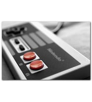 Cakatabloo Nintendo Oyun Kolu Yakın Çekim MDF Tablo