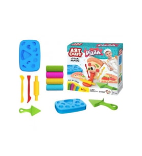 Dede Çocuk Eğitici Oyuncak Art Craft Pizza Hamur Set