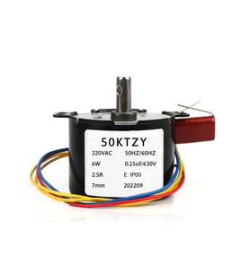 50ktyz 2.5Rpm AC Motor Kuluçka Viyol Çevirme 220V Senkron Metal