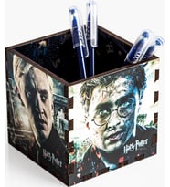 Harry Potter Kalemlik Masaüstü Organizer Kare Çok Renkli