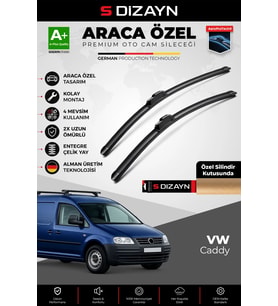 Drs Tuning Caddy Ön Cam Silecek Seti 2004-2006 Premium Araca Özel 60-45 Cm A+ Kalite