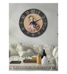 bilge Tasarım Duvar Saati 40 x 40 CM (Karışık)