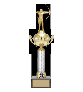 ODAK KUPA - Figürlü Kupalar - Okçu Figürlü Kupalar FG-058 A - 46 cm