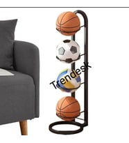 Metal Siyah /Beyaz Futbol Top Standı ,Basketbol Top Standı 90 CM