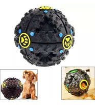 Kemik Desenli Köpek Ödül Mama Topu  Sesli  At Getir Top