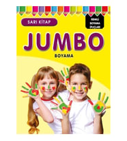 Jumbo Boyama Sarı Kitap