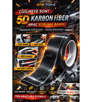 5D KARBON FİBER ARAÇ KORUMA BANDI Çizilmelere SON! Aracına Sportif & Premium Görünüm! 7cm 3 metre