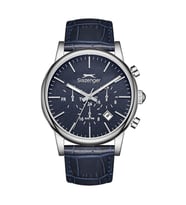 SLAZENGER SL.09.2481.2.01 LACİVERT DERİ KORDON ERKEK KOL SAATİ