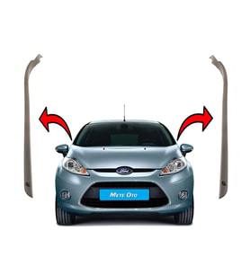 Ford Fiesta Ön Cam Çıta Fitil Takımı - Dış Kenar Direk Lastiği Sol Sağ [2008--2017]