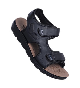 Apella 920-5 Dakar Siyah Erkek Sandalet Ayakkabı