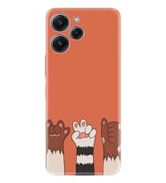 Xiaomi Redmi 12 128 GB 4 GB Ram Kılıf Desenli Silikon Platinium Three Hand 1818
