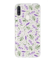 PrintiFy Samsung Galaxy A11 ile Uyumlu 1mm Slim Fit Water Color 3 Baskılı Şeffaf  Kılıf