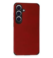 Durukar® Samsung Galaxy S24 Kılıf Loop Deri Silikon - Kırmızı