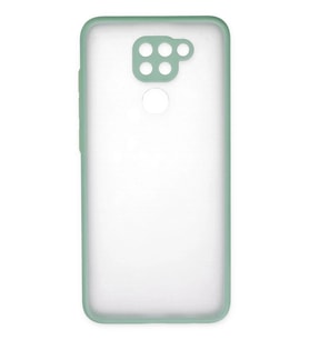Durukar® Redmi Note 9 Kılıf Montreal Silikon Kapak - Turkuaz