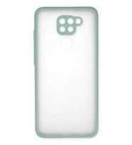 Durukar® Redmi Note 9 Kılıf Montreal Silikon Kapak - Turkuaz