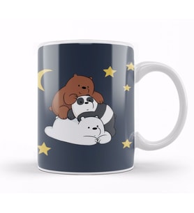 We Bare Bears 0125 Kupa Bardak Porselen